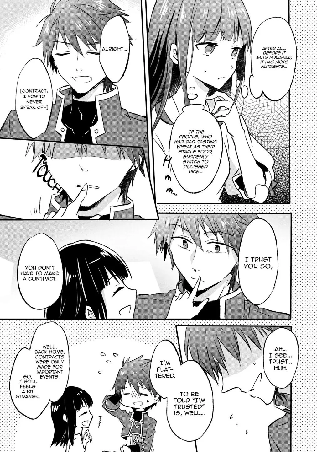 I decided to cook because the potion was soy sauce Chapter 6 page 5 - 