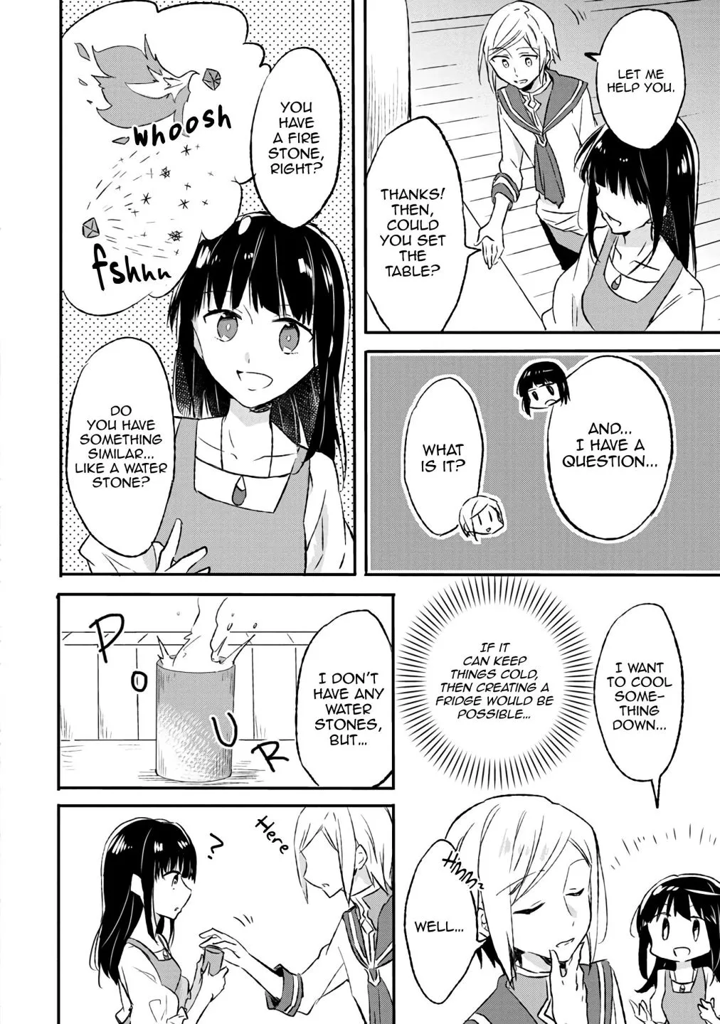 I decided to cook because the potion was soy sauce Chapter 6 page 8 - 