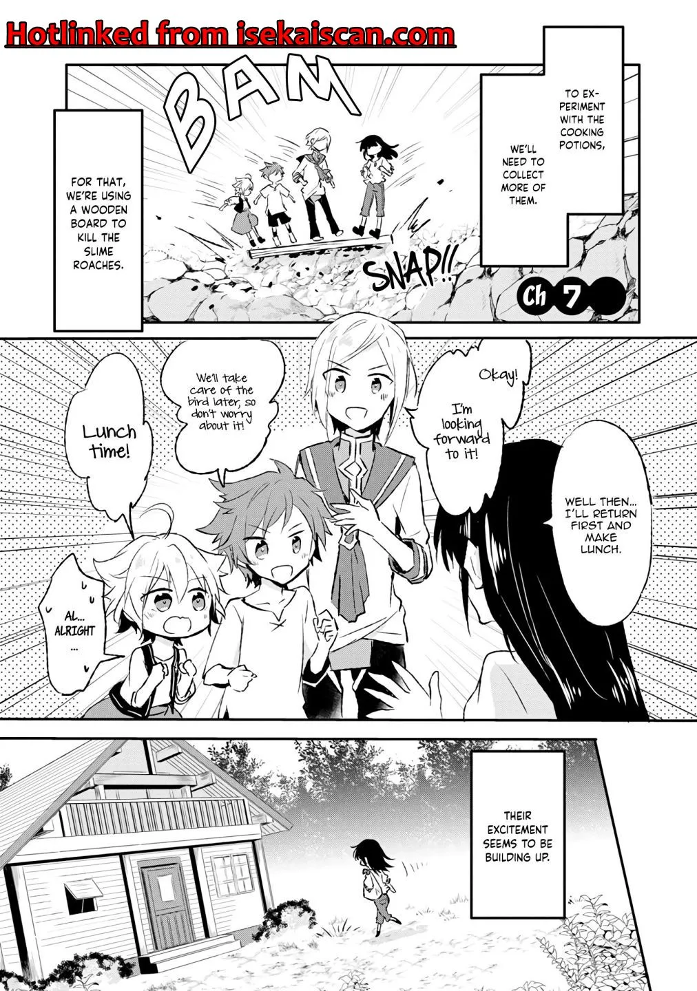 I decided to cook because the potion was soy sauce Chapter 7 page 1 - 