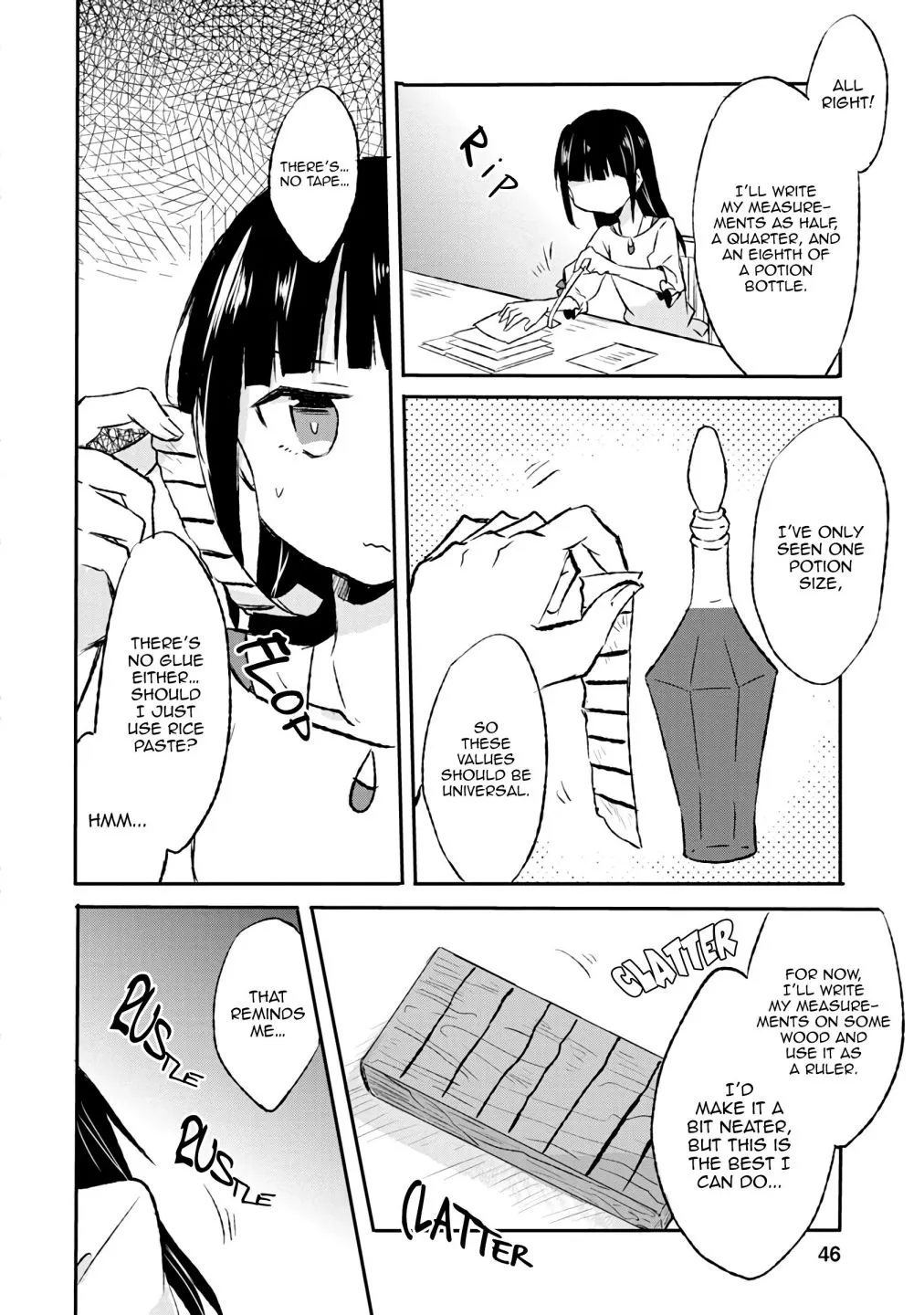 I decided to cook because the potion was soy sauce Chapter 7 page 12 - 