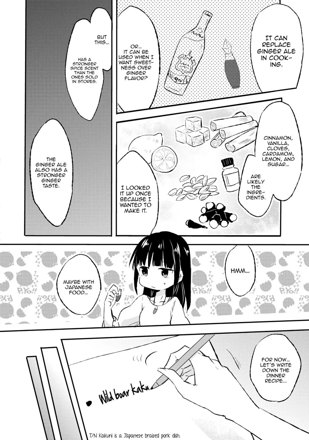 I decided to cook because the potion was soy sauce Chapter 7 page 14 - 
