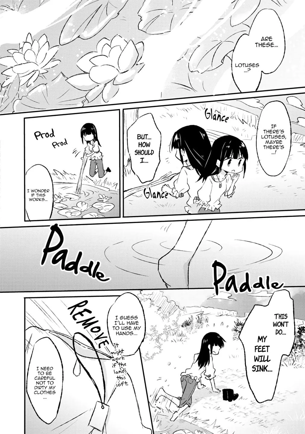 I decided to cook because the potion was soy sauce Chapter 7 page 16 - 