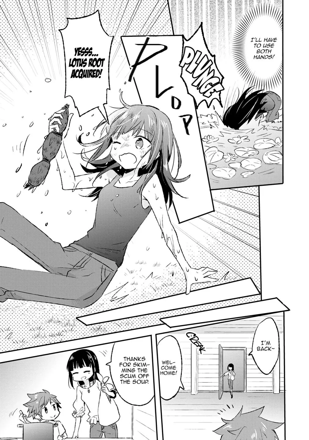 I decided to cook because the potion was soy sauce Chapter 7 page 19 - 