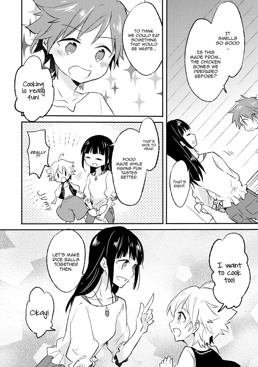 I decided to cook because the potion was soy sauce Chapter 7 page 20 - 