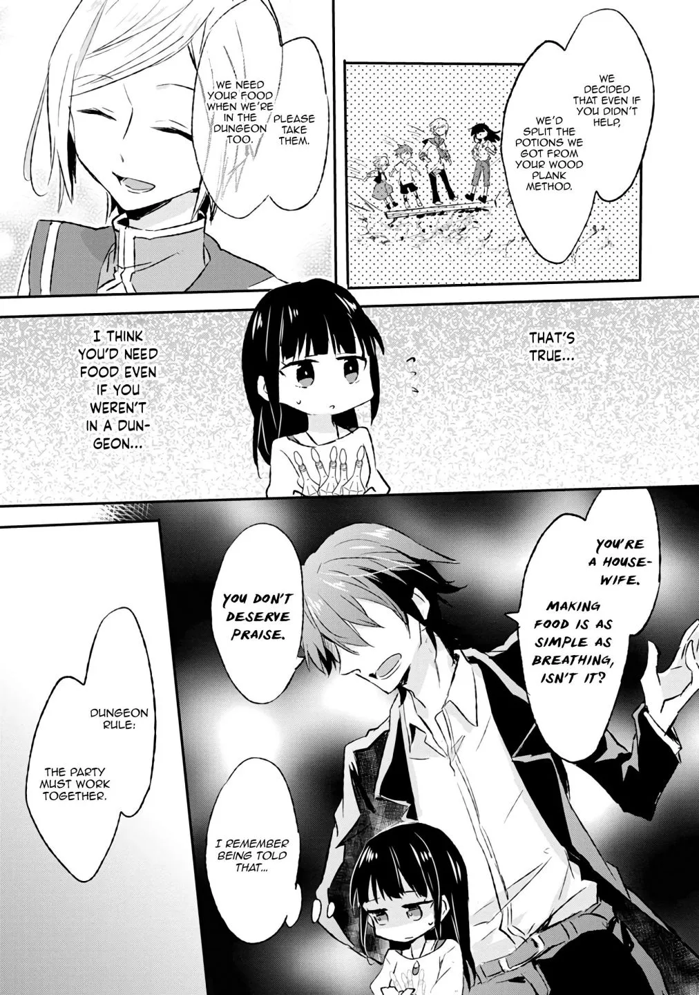 I decided to cook because the potion was soy sauce Chapter 7 page 23 - 