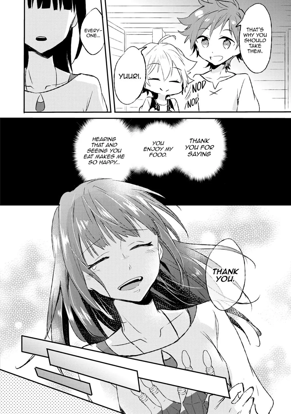 I decided to cook because the potion was soy sauce Chapter 7 page 24 - 