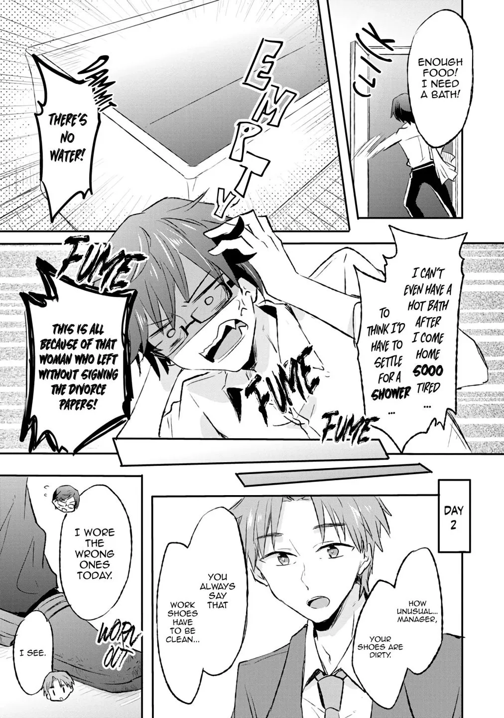 I decided to cook because the potion was soy sauce Chapter 7 page 27 - 