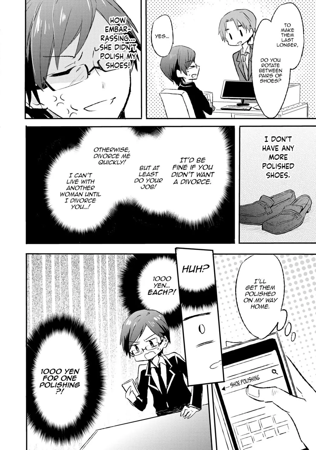 I decided to cook because the potion was soy sauce Chapter 7 page 28 - 