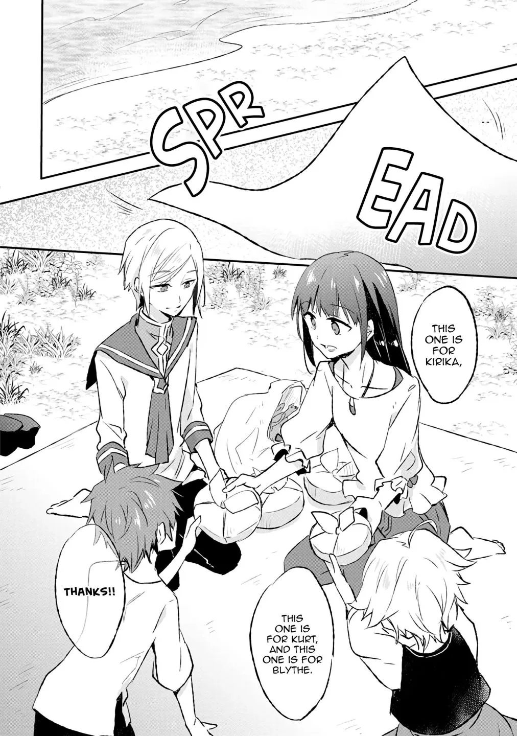 I decided to cook because the potion was soy sauce Chapter 7 page 4 - 