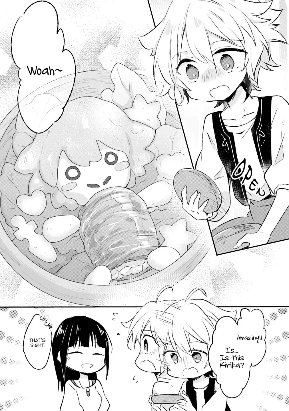 I decided to cook because the potion was soy sauce Chapter 7 page 5 - 