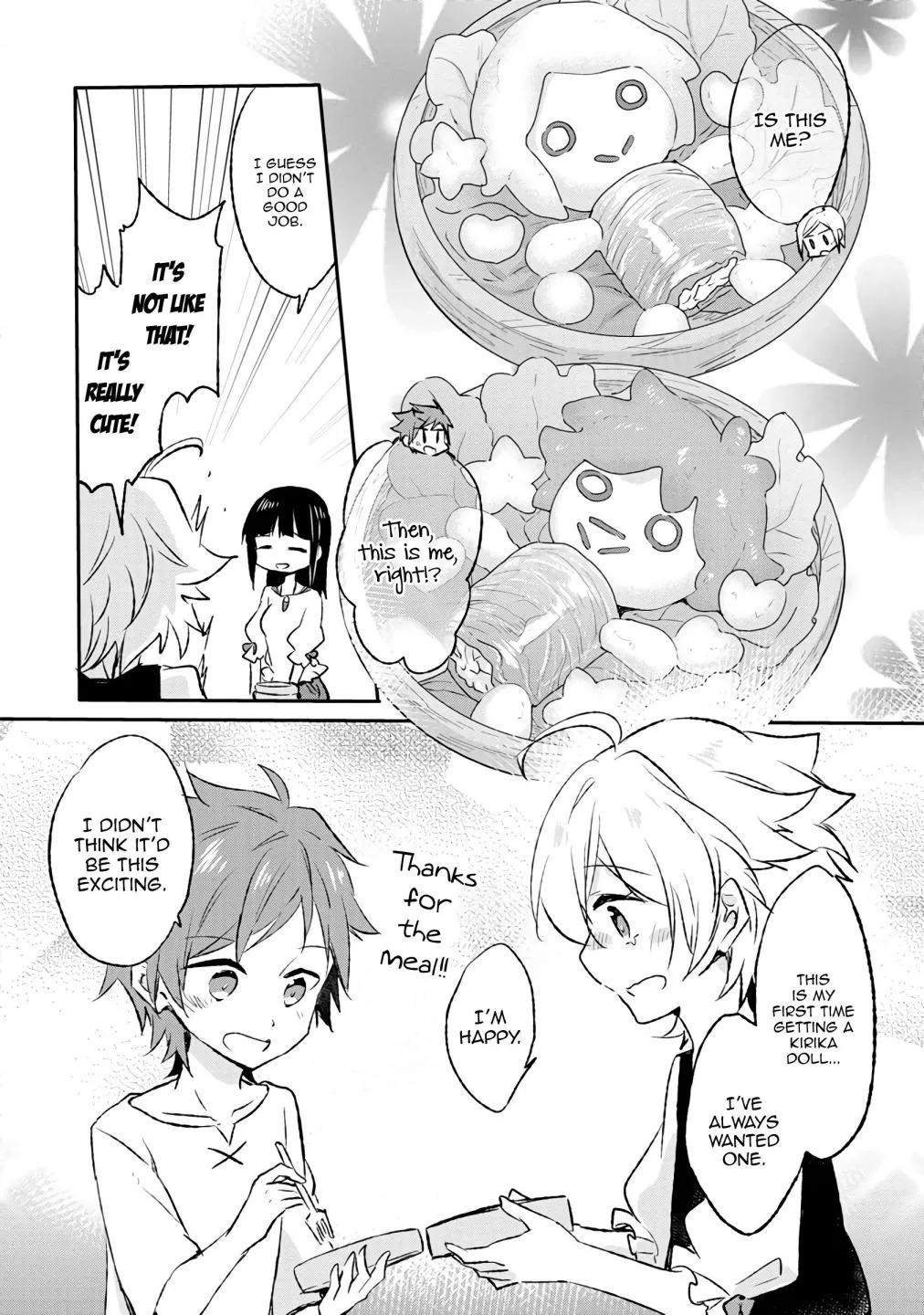 I decided to cook because the potion was soy sauce Chapter 7 page 6 - 