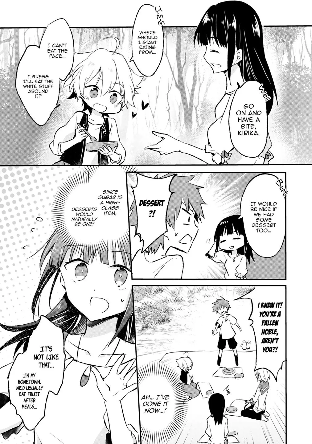 I decided to cook because the potion was soy sauce Chapter 7 page 9 - 