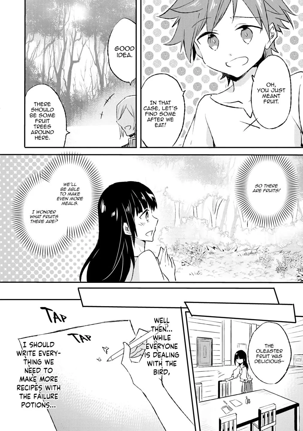 I decided to cook because the potion was soy sauce Chapter 7 page 10 - 