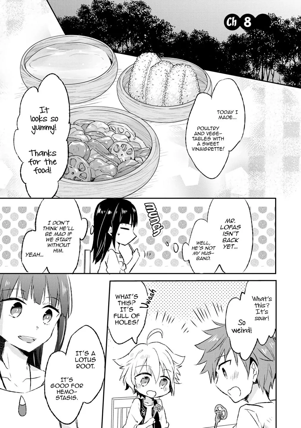 I decided to cook because the potion was soy sauce Chapter 8 page 1 - 