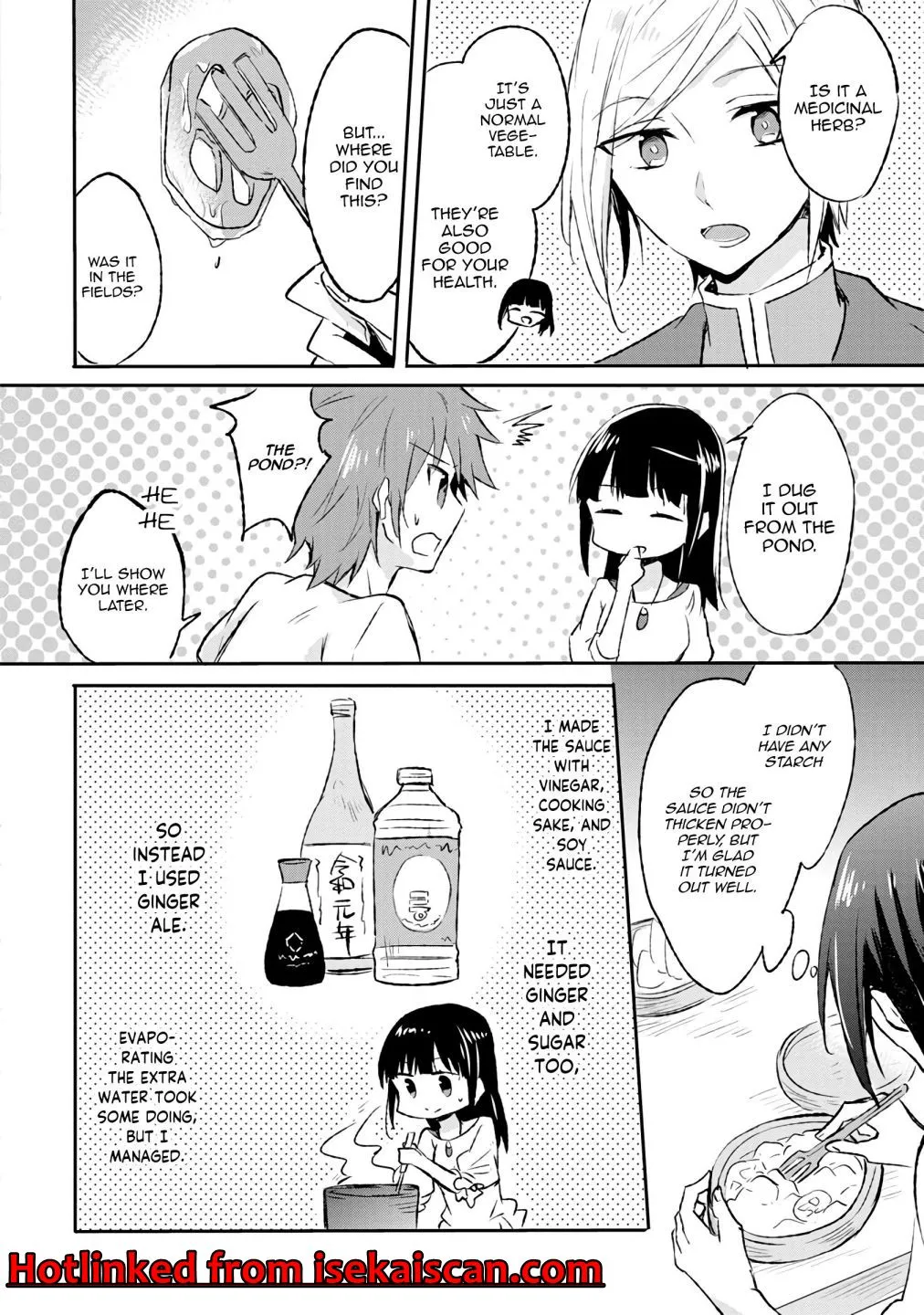 I decided to cook because the potion was soy sauce Chapter 8 page 2 - 