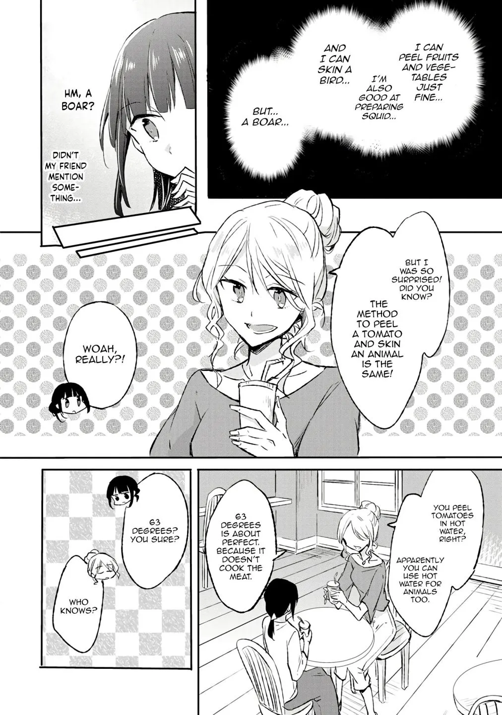 I decided to cook because the potion was soy sauce Chapter 8 page 14 - 