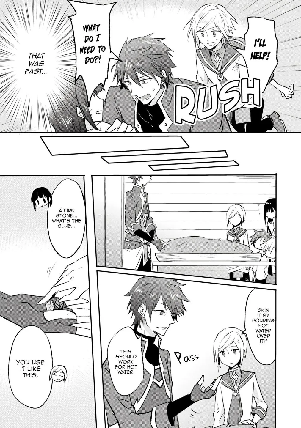I decided to cook because the potion was soy sauce Chapter 8 page 17 - 
