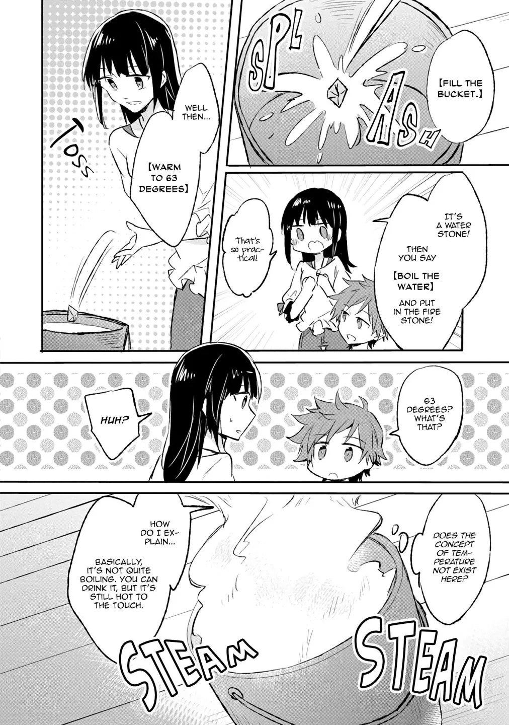I decided to cook because the potion was soy sauce Chapter 8 page 18 - 