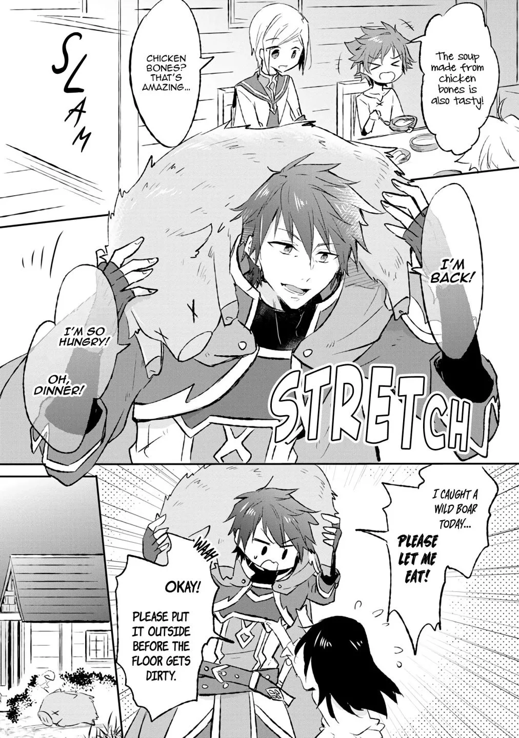 I decided to cook because the potion was soy sauce Chapter 8 page 3 - 