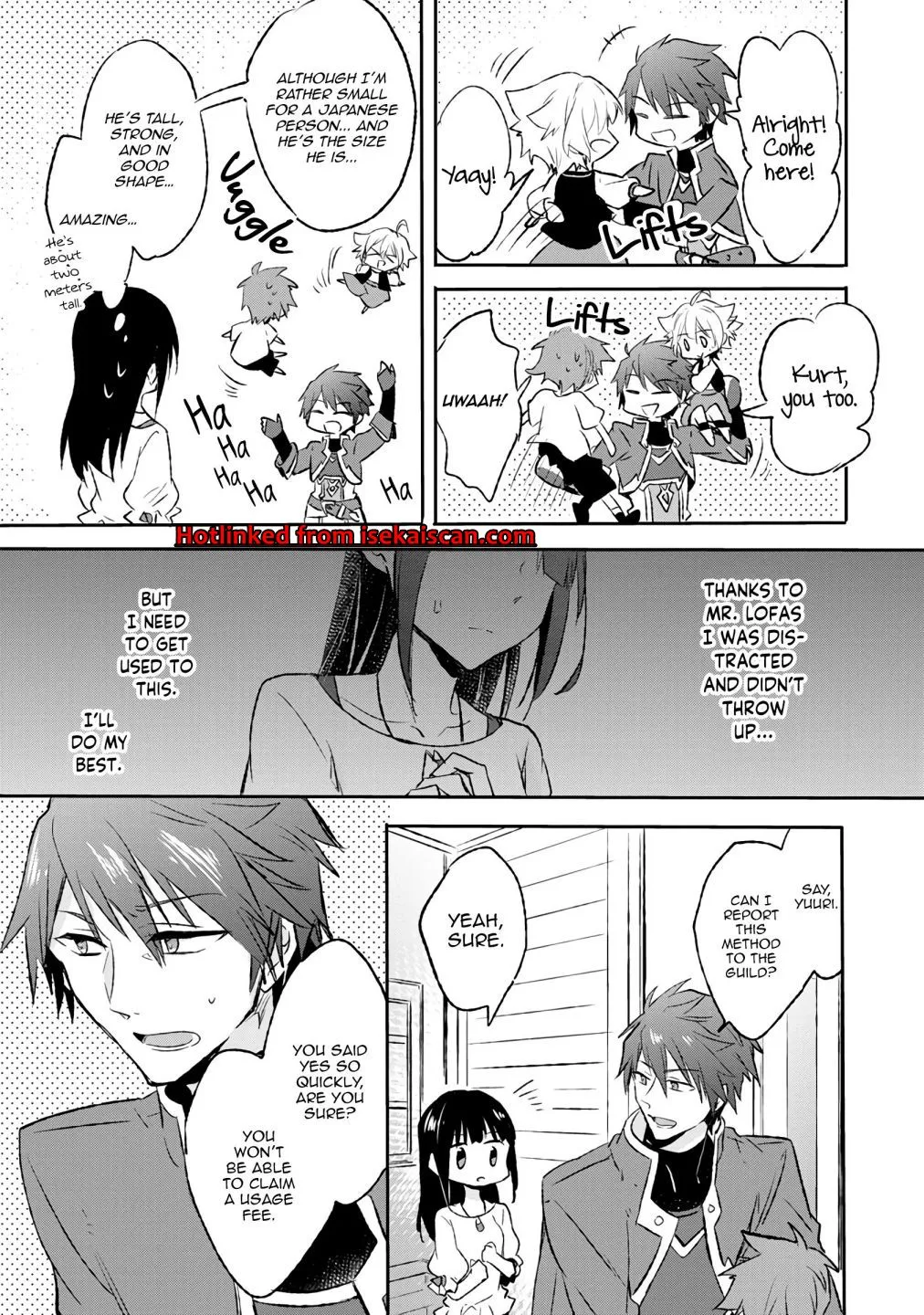 I decided to cook because the potion was soy sauce Chapter 8 page 21 - 