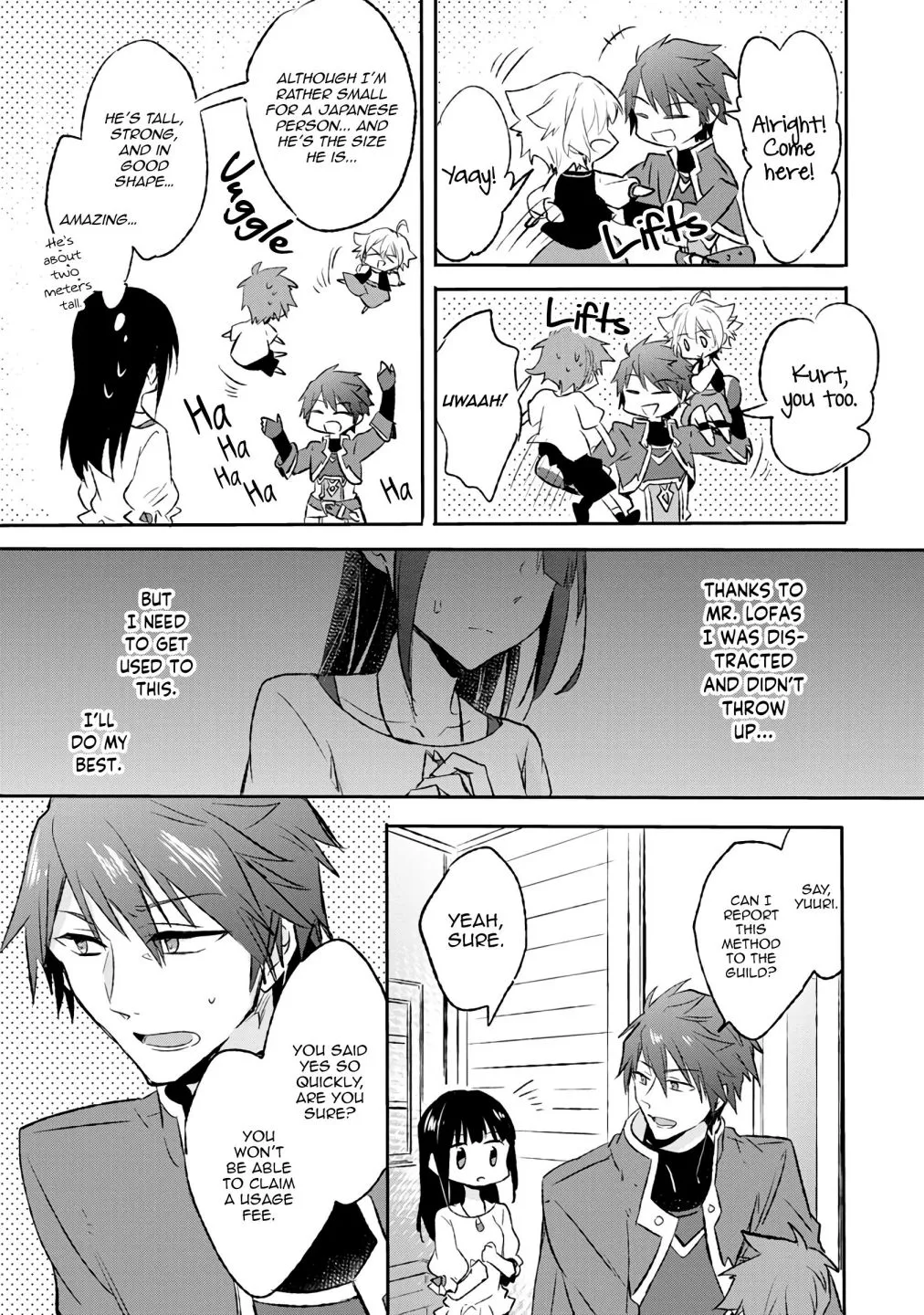I decided to cook because the potion was soy sauce Chapter 8 page 22 - 