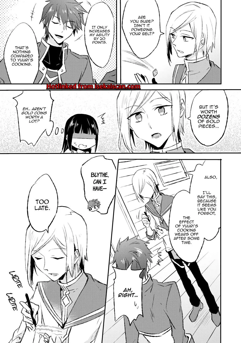 I decided to cook because the potion was soy sauce Chapter 8 page 26 - 