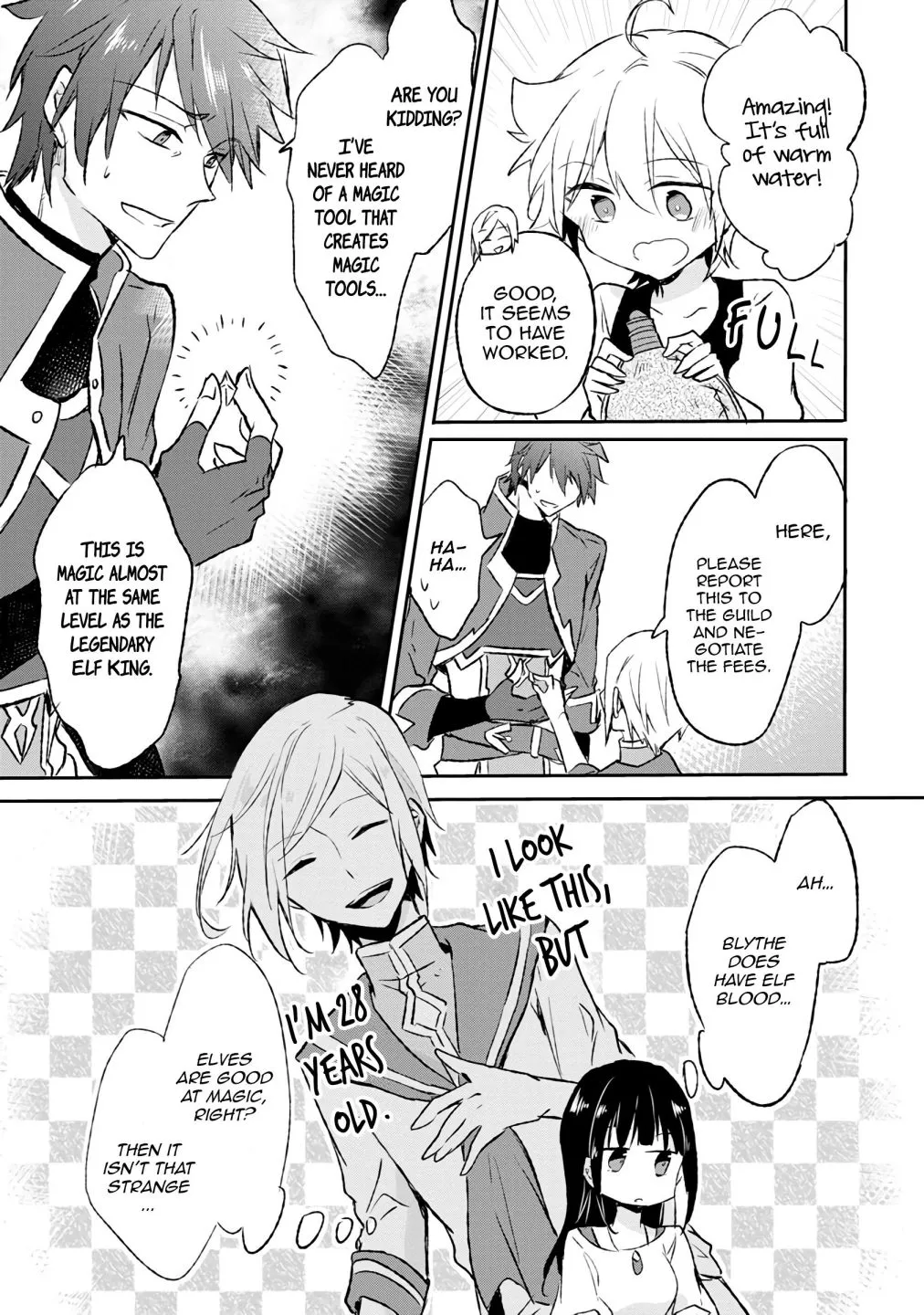 I decided to cook because the potion was soy sauce Chapter 8 page 28 - 