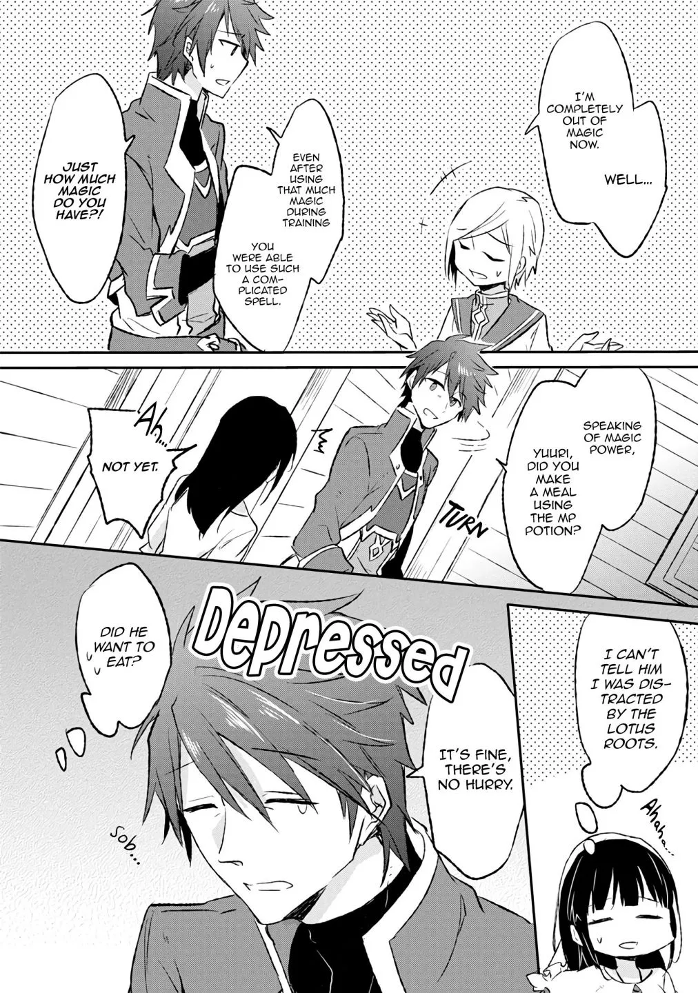 I decided to cook because the potion was soy sauce Chapter 8 page 29 - 