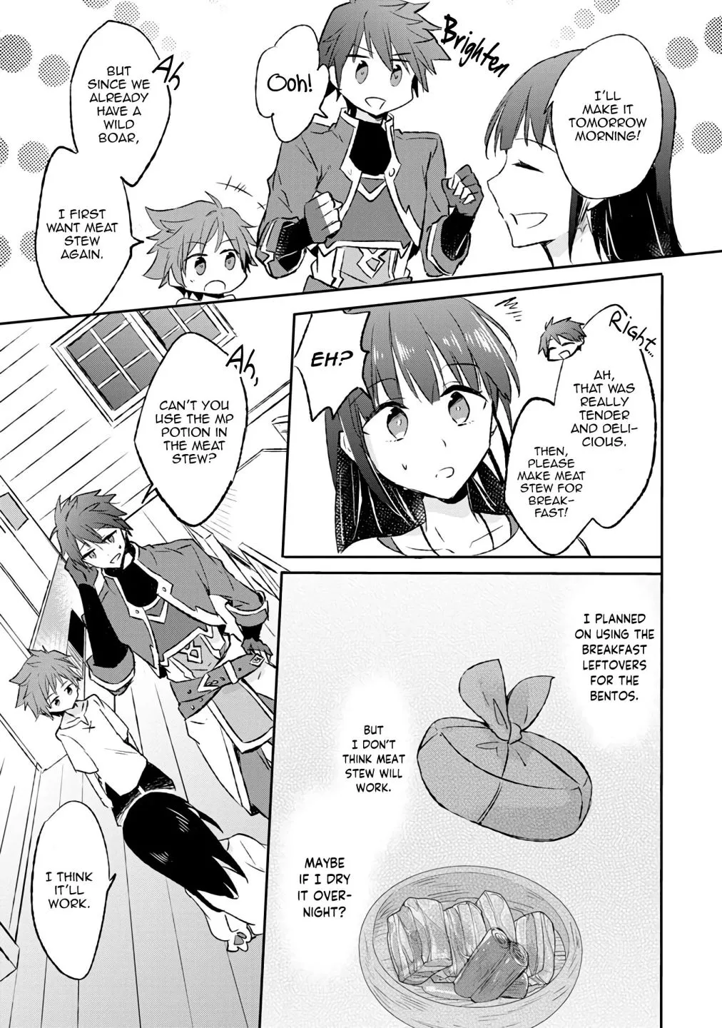 I decided to cook because the potion was soy sauce Chapter 8 page 30 - 