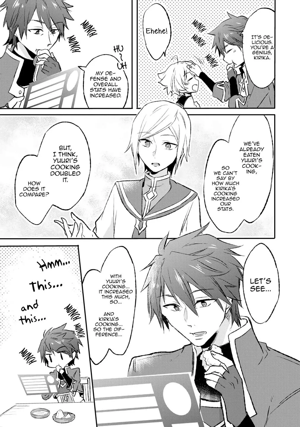 I decided to cook because the potion was soy sauce Chapter 8 page 5 - 