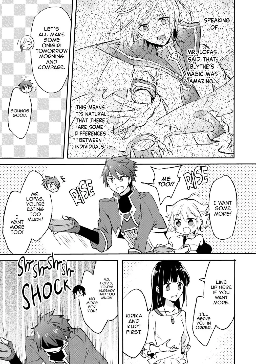 I decided to cook because the potion was soy sauce Chapter 8 page 7 - 