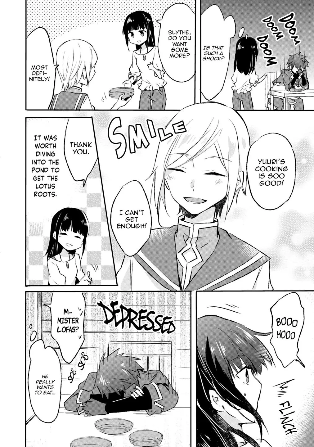 I decided to cook because the potion was soy sauce Chapter 8 page 8 - 