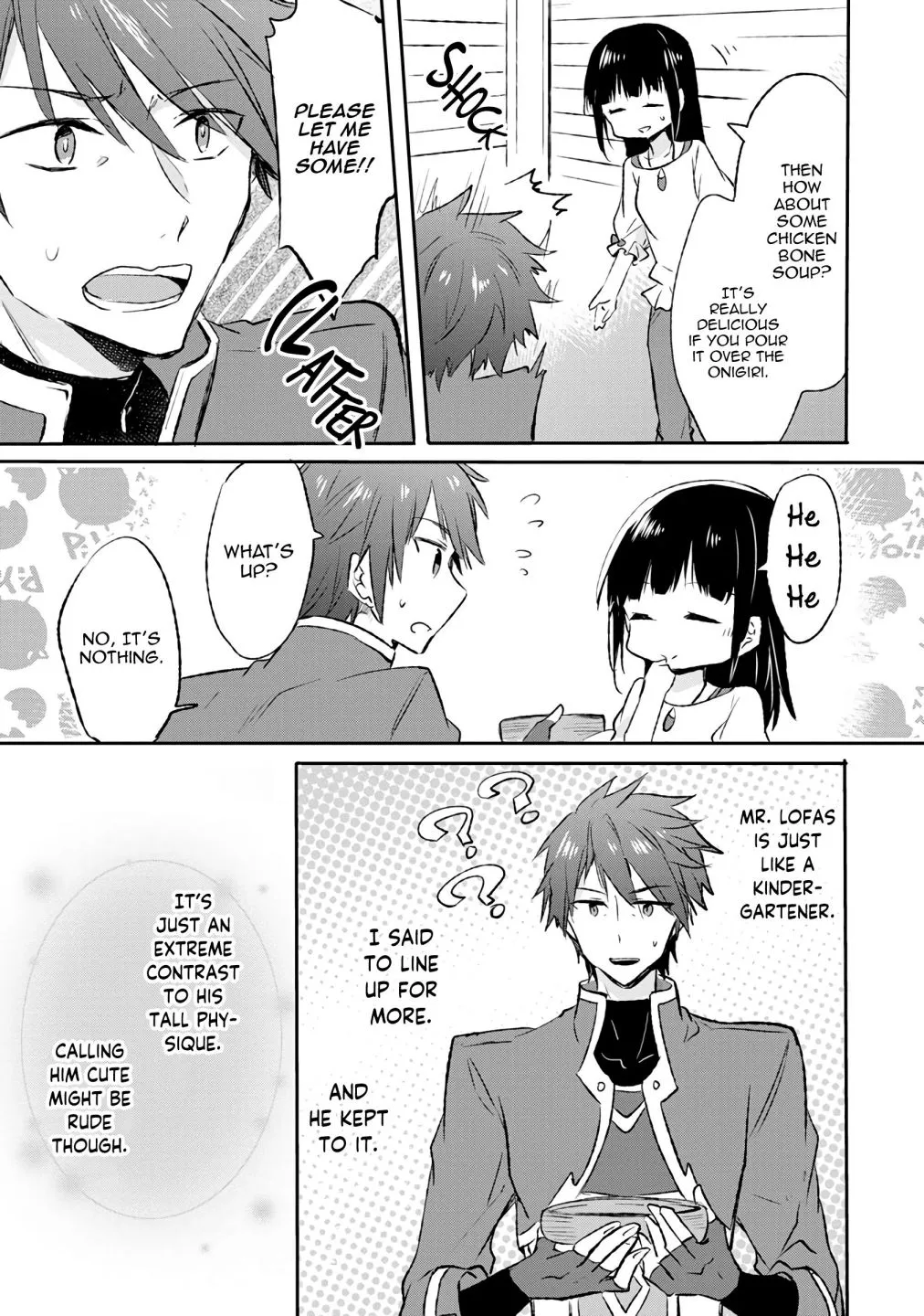 I decided to cook because the potion was soy sauce Chapter 8 page 9 - 