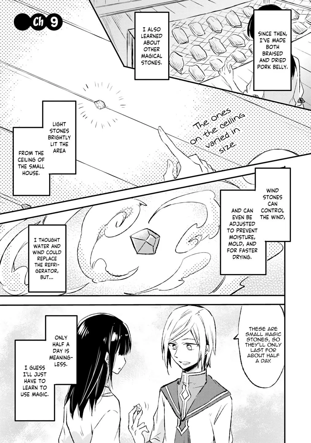 I decided to cook because the potion was soy sauce Chapter 9 page 1 - 