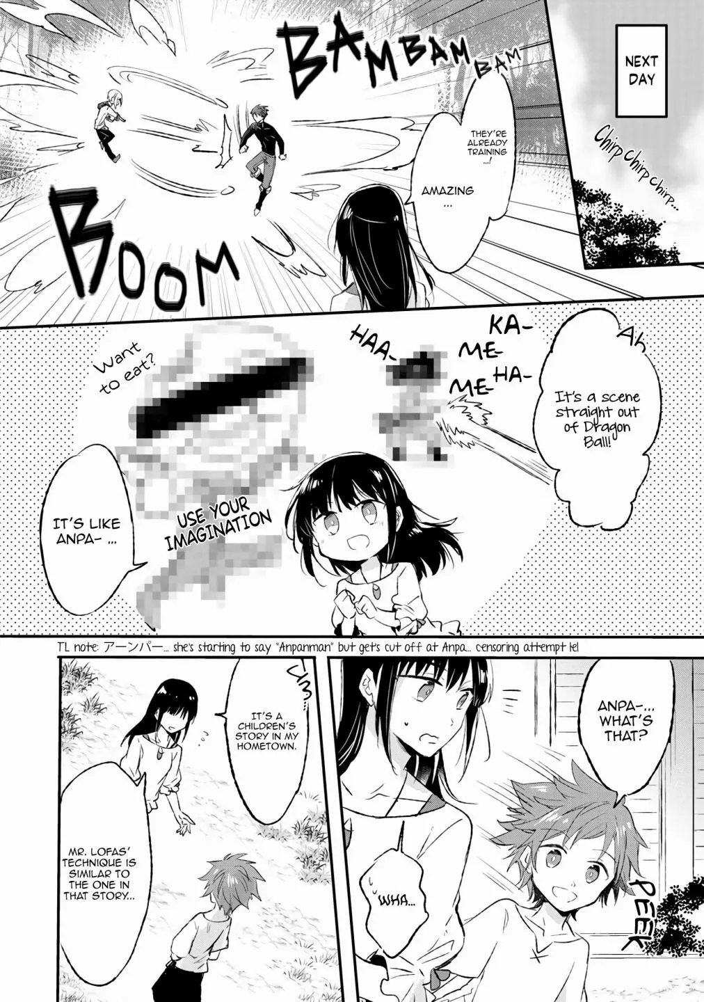 I decided to cook because the potion was soy sauce Chapter 9 page 2 - 