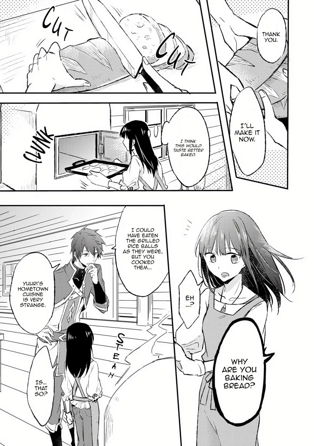 I decided to cook because the potion was soy sauce Chapter 9 page 13 - 