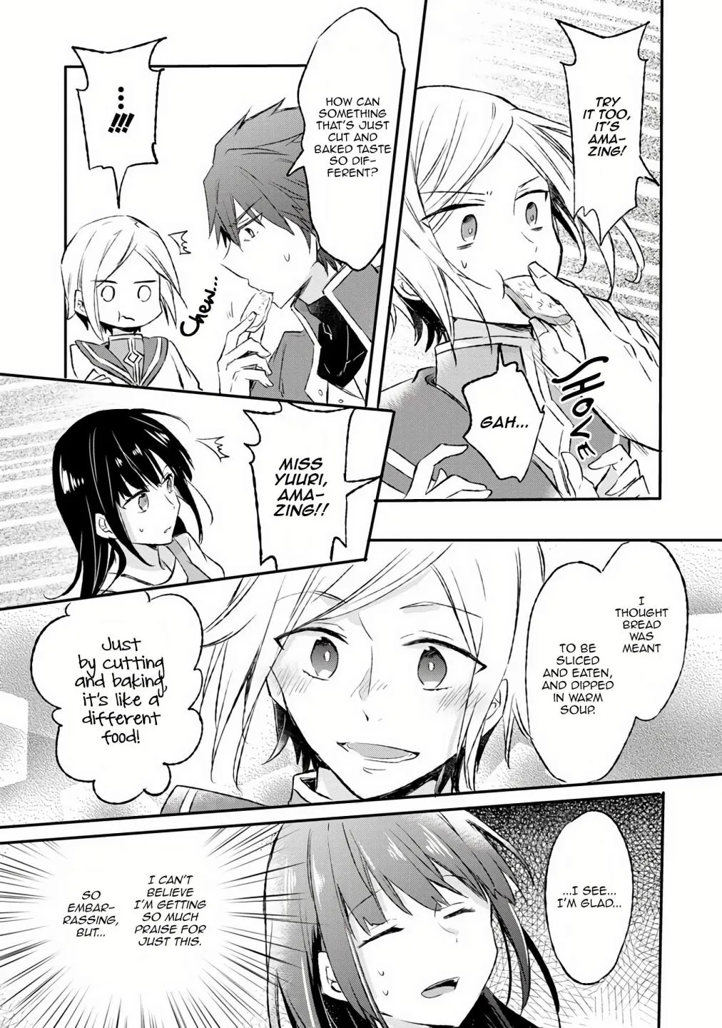I decided to cook because the potion was soy sauce Chapter 9 page 15 - 