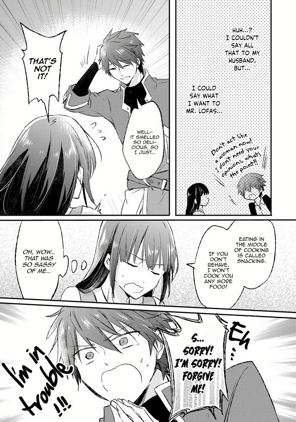 I decided to cook because the potion was soy sauce Chapter 9 page 17 - 