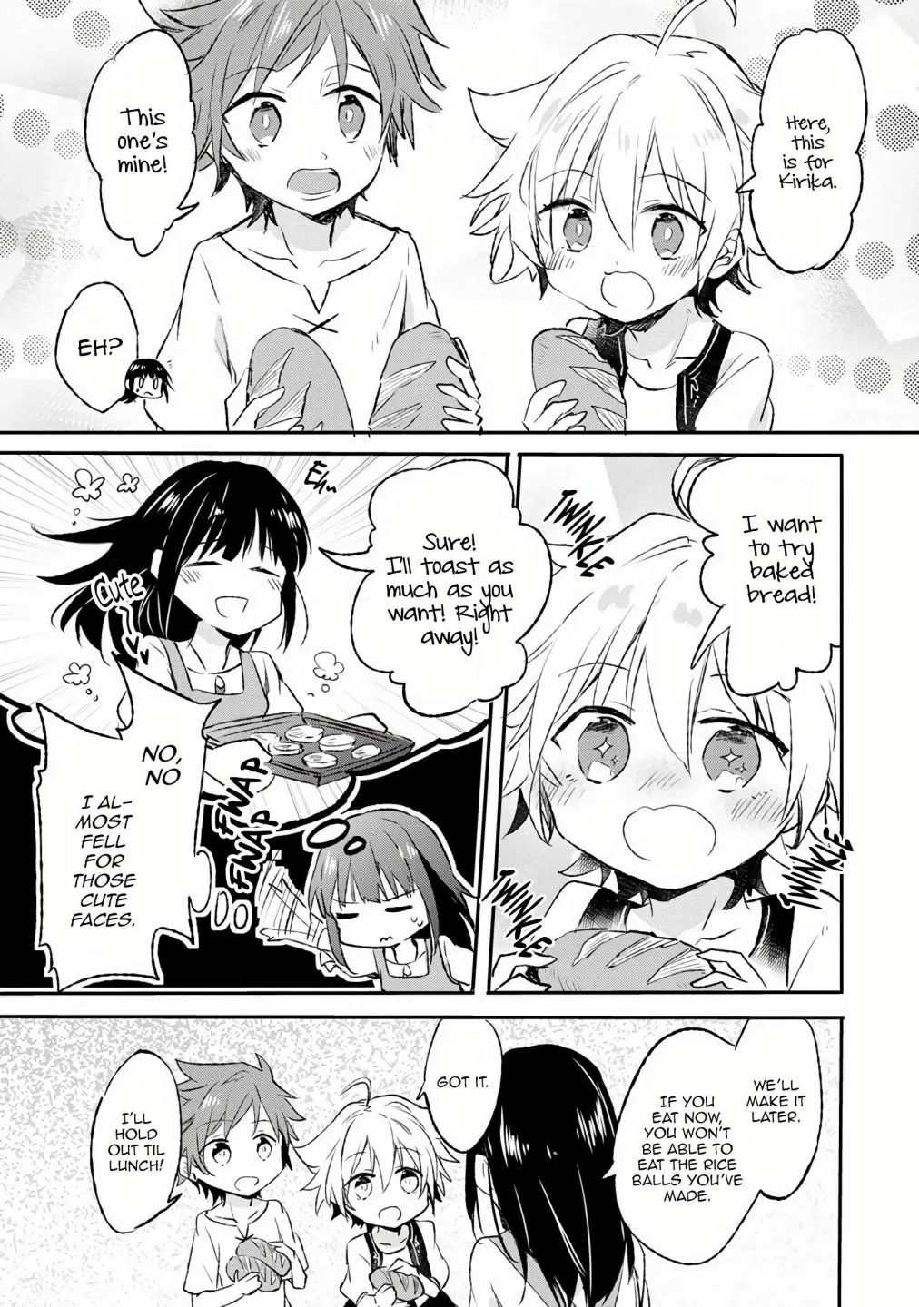 I decided to cook because the potion was soy sauce Chapter 9 page 19 - 