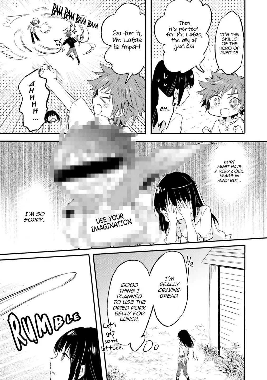 I decided to cook because the potion was soy sauce Chapter 9 page 3 - 