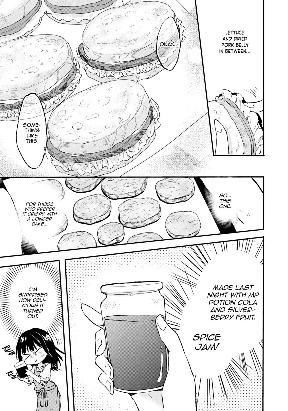 I decided to cook because the potion was soy sauce Chapter 9 page 21 - 