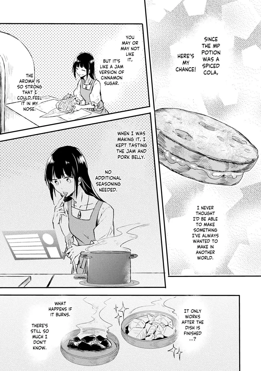 I decided to cook because the potion was soy sauce Chapter 9 page 23 - 