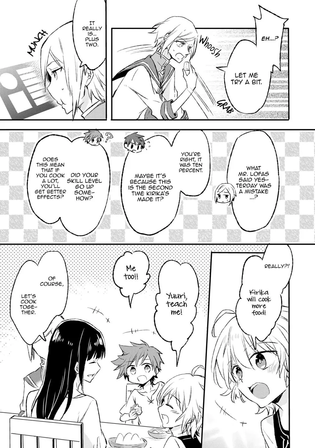 I decided to cook because the potion was soy sauce Chapter 9 page 25 - 