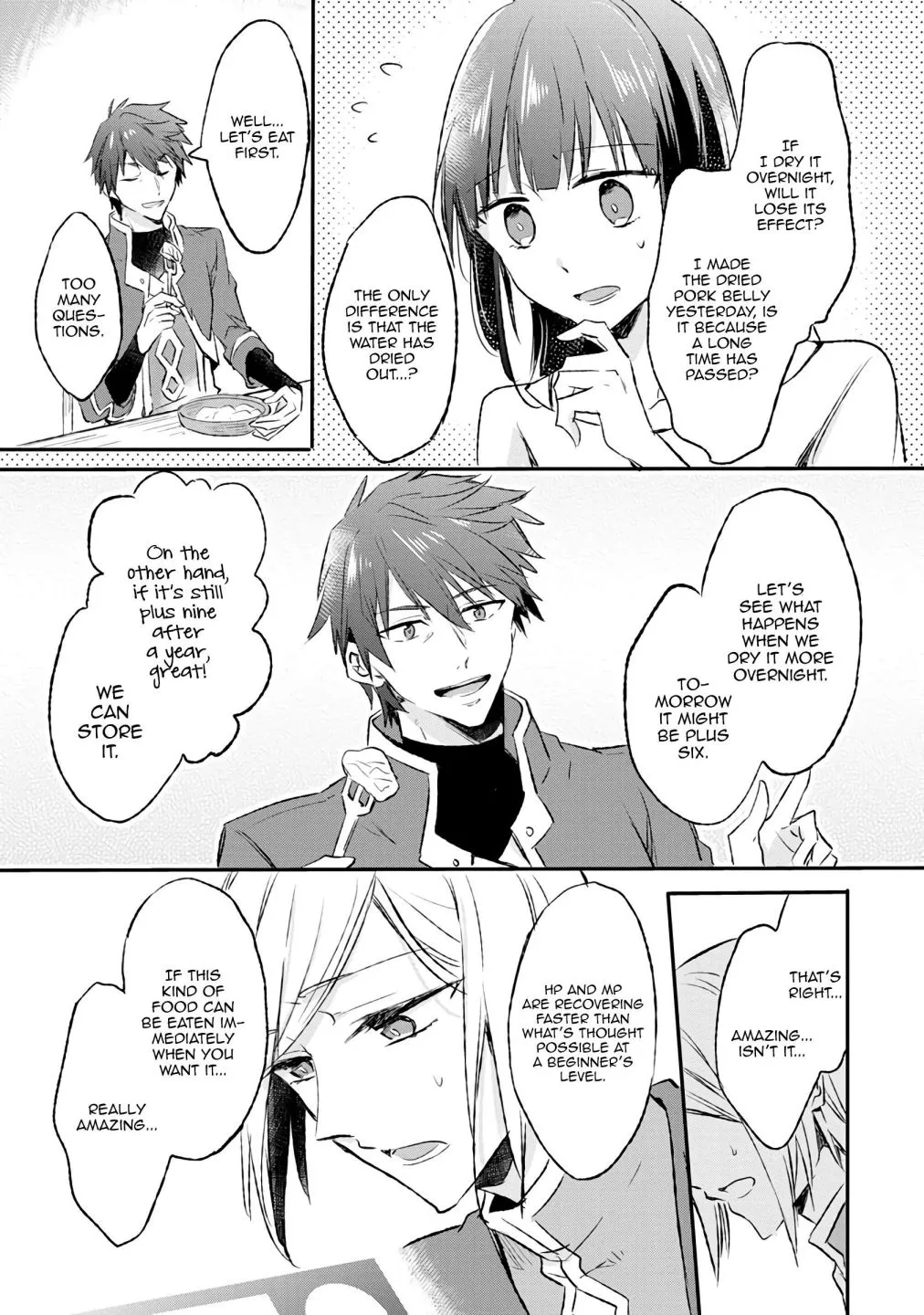 I decided to cook because the potion was soy sauce Chapter 9 page 27 - 