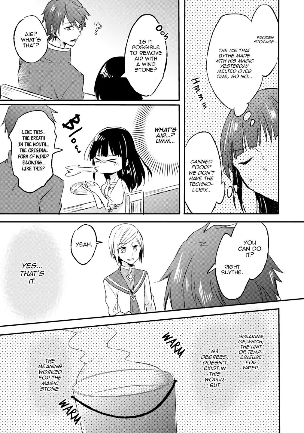 I decided to cook because the potion was soy sauce Chapter 9 page 29 - 