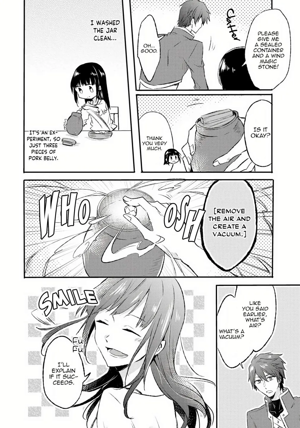 I decided to cook because the potion was soy sauce Chapter 9 page 30 - 