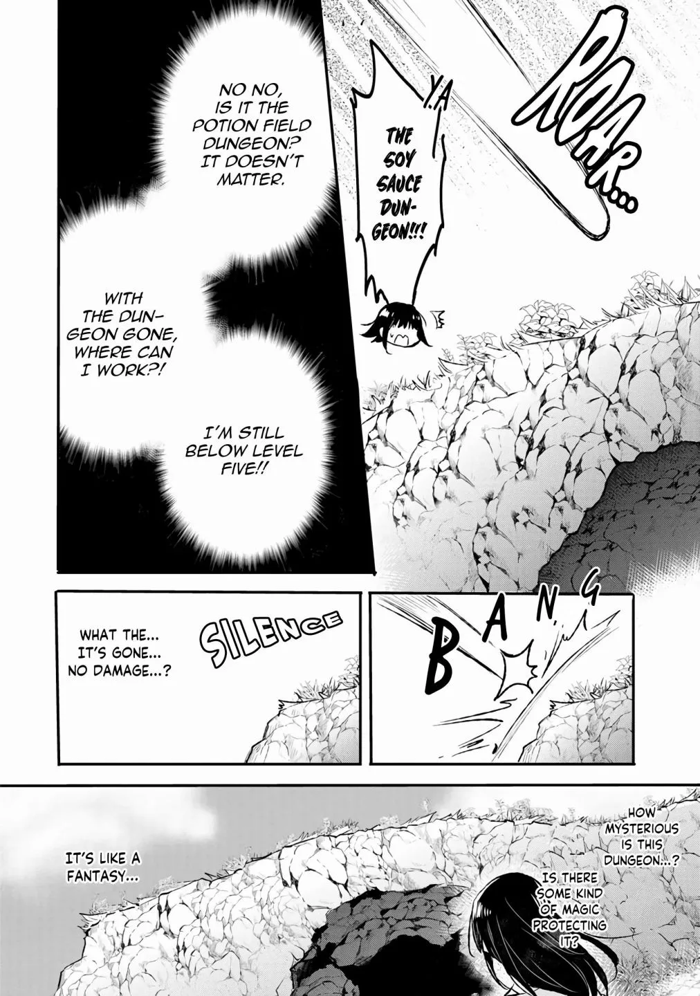I decided to cook because the potion was soy sauce Chapter 9 page 4 - 