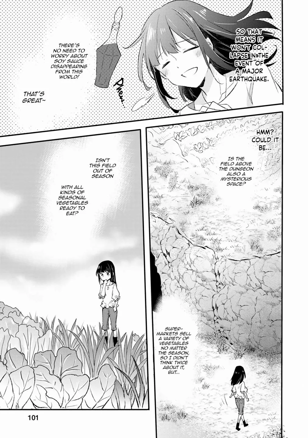 I decided to cook because the potion was soy sauce Chapter 9 page 5 - 