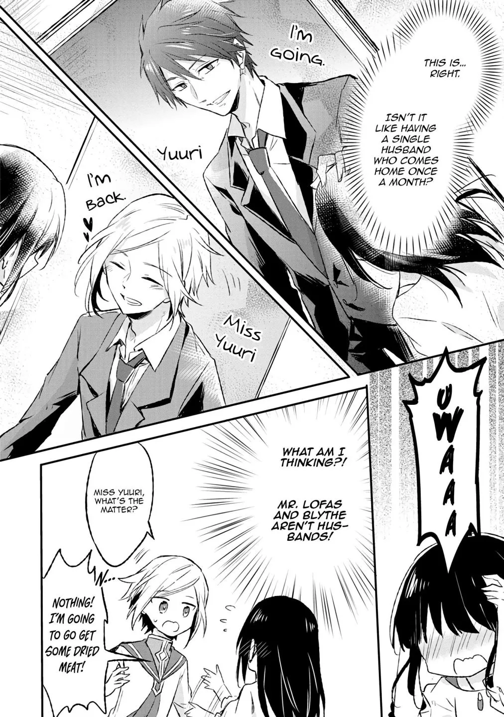 I decided to cook because the potion was soy sauce Chapter 9 page 8 - 