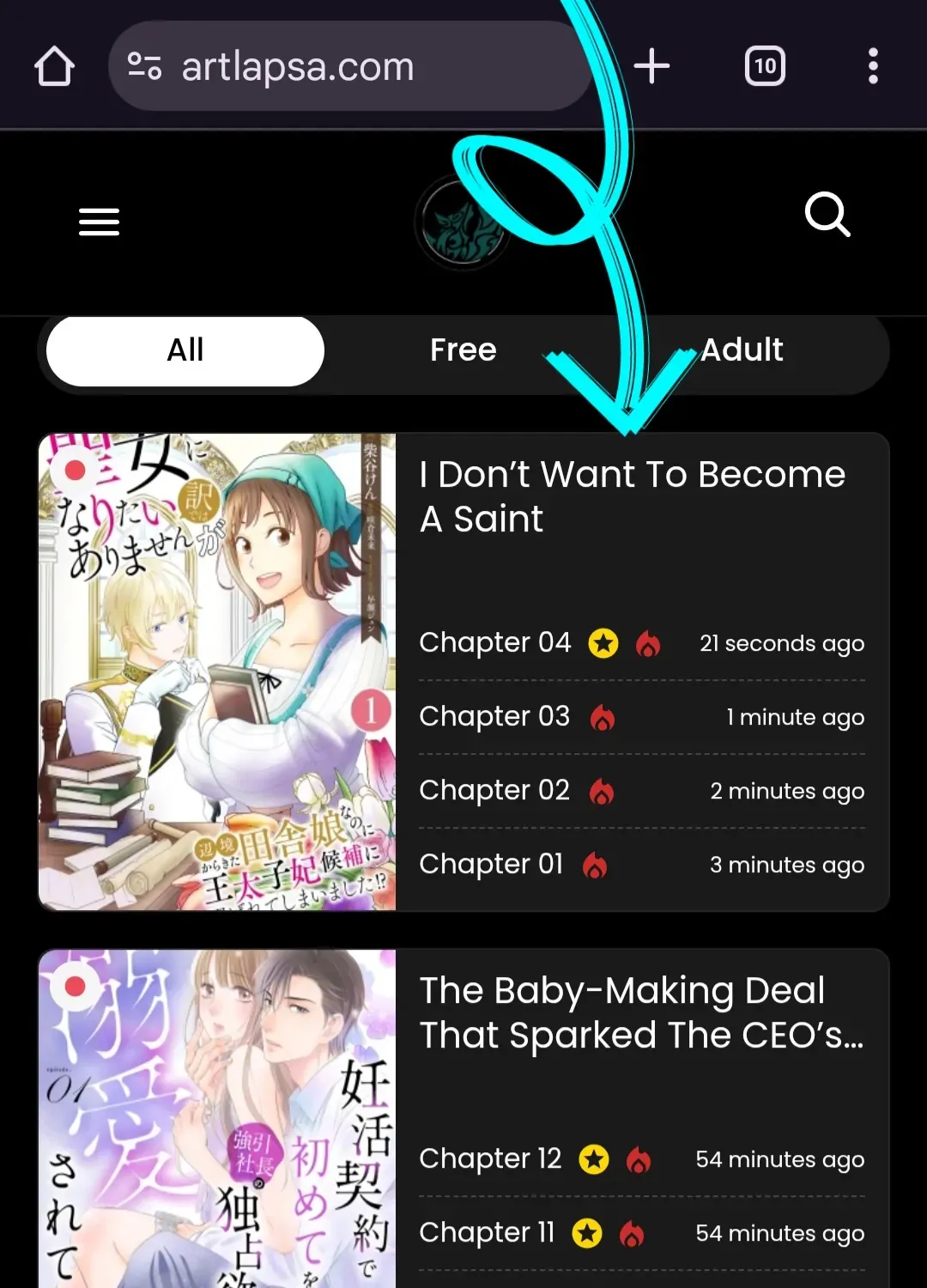 I Don’t Want to Become a Saint Chapter 1 page 1 - 